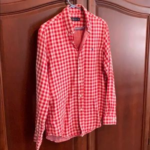 Polo Ralph Lauren Men’s Long-sleeve Gingham Shirt